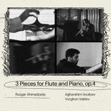 3 Pieces for Flute and Piano, op.4 